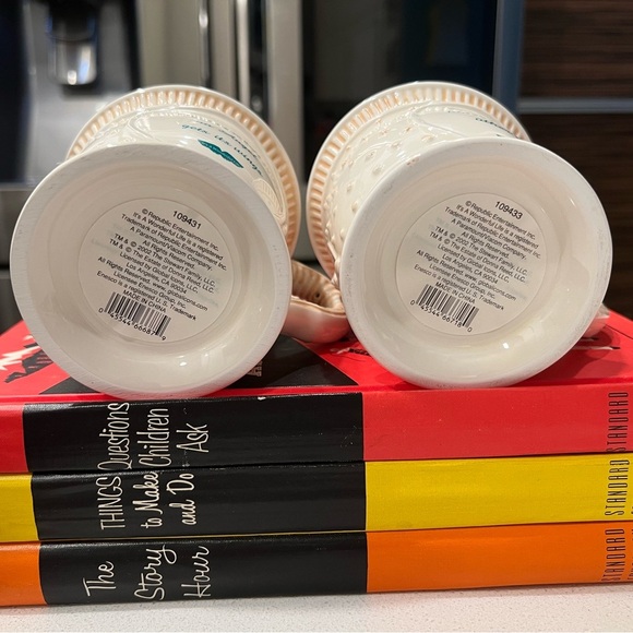 Vintage 2002 It's a Wonderful Life Mugs Angel Wings Christmas - Picture 6 of 8